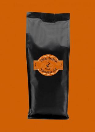 Кофе молотый arabica tanzania aa 18scr 1000г. бесплатная доставка от 1кг!