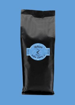 Кофе молотый robusta india cherry с 16/17 scr 1000г. бесплатная доставка от 1кг!