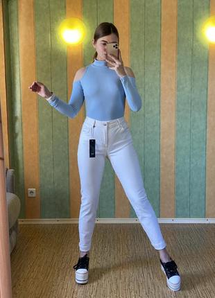 Джинси кремові f&f