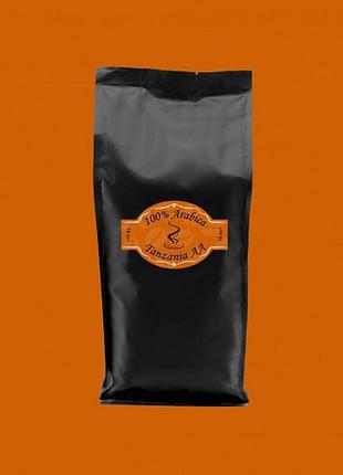 Кофе молотый arabica tanzania aa 18scr 500г. бесплатная доставка от 1кг!