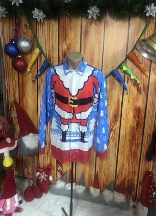 Рубашка новогодняя