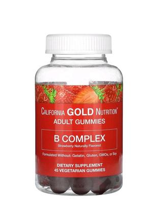 California gold nutrition жевательные мармеладки с витамином&nbsp;b, 45 шт