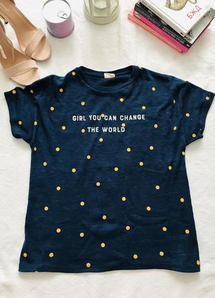 Zara girls футболка