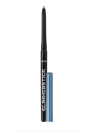 Мерехтливий олівець для очей avon сяйво срібла/silwer lights, 0,28г