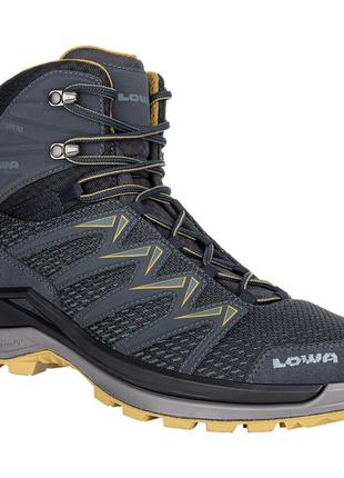 Черевики lowa innox pro gtx mid steel blue-mustard розмір 41.0