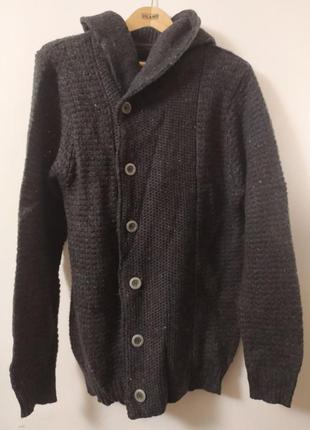 Berska кардиган кофта теплая с капюшоном
