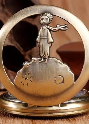 Невероятные часы - кулон маленький принц металл под винтаж подвеска карманный античное  античная бронза бронзовая цепь цепочка ретро8 фото