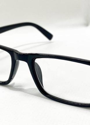 Очки для коррекции зрения унисекс прямоугольные в пластиковой оправе