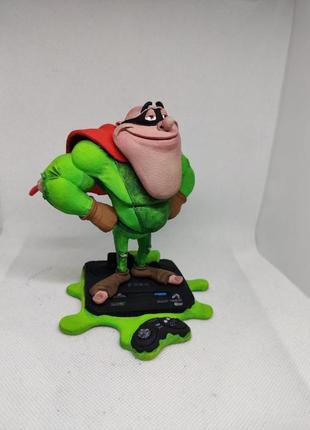 Персонаж boogerman з 16 бітної гри sega