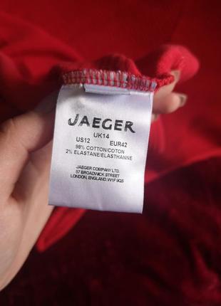 Трикотажное платье бомба трапеция jaeger l/xxl4 фото