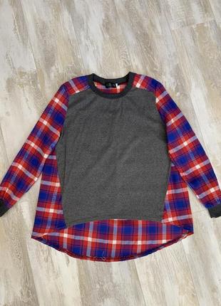 Рубашка оверсайз, размер s-м.