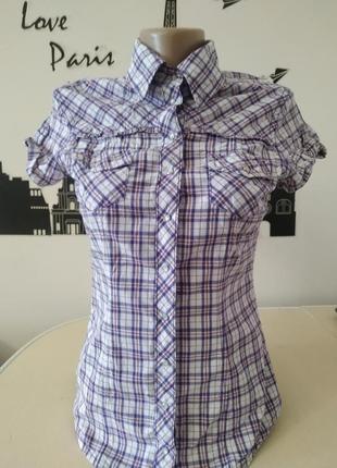 Сорочка в клітку piazza italia