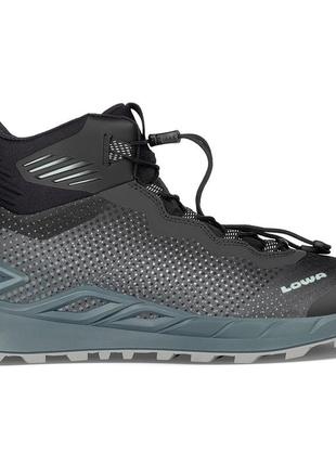 Черевики lowa merger gtx mid w petrol-iceblue розмір 37.5