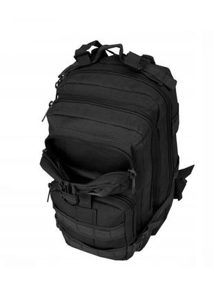 Рюкзак тактичний військовий чоловічий комбат чорний сумка2 фото