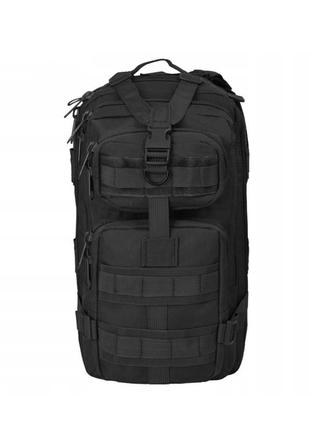 Рюкзак тактичний військовий чоловічий комбат чорний сумка4 фото