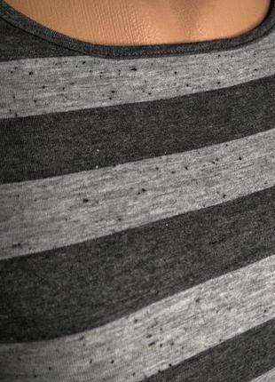 Лонгслів в полоску з замочком на спині 9