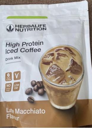 Протеїнова кава high protein iced coffee drink mix