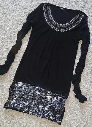 Шикарное,вечернее,стильное платье-туника robin