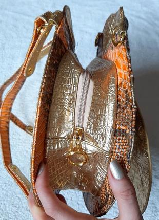 Сумочка рюкзак amliya бджола бджілка сумка через плече золот рюкзочок7 фото