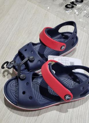 Дитячі сандалі crocs crocband sandal 27, 28, 29, 30, 312 фото