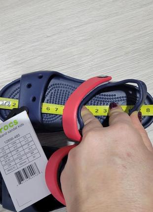 Детские сандалии crocs crocband sandal 27, 28, 29, 30, 317 фото