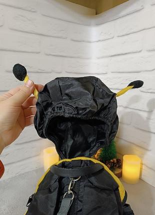 Детский рюкзак пчела little life с капюшоном и визжами6 фото