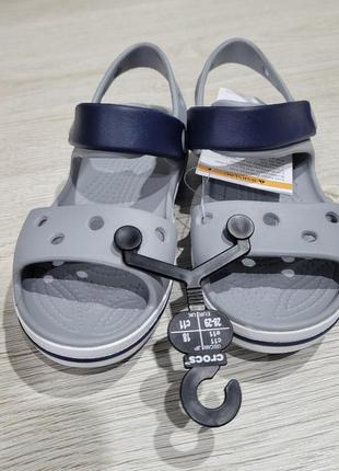 Детские сандалии crocs crocband sandal c11 / 28-294 фото