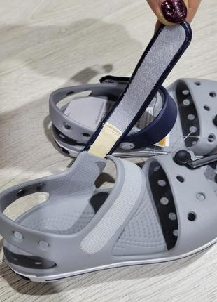 Детские сандалии crocs crocband sandal c11 / 28-295 фото