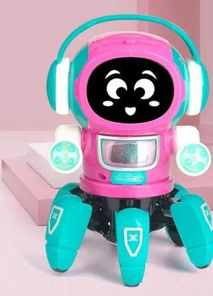 Робот bailando "robot dancing" зі світловими та звуковими ефектами на пульті
