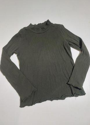 Водолазка на 7-9роков гольфик реглан с длинным рукавом кофта