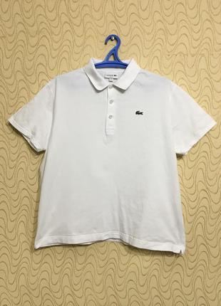 Мужская футболка поло лакоста lacoste sport polo shirt men’s майка спорт классическая xxl 2xl ххл 2хл большая plus size big men slim fit ralph lauren3 фото