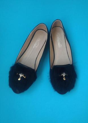 Туфли с мехом
