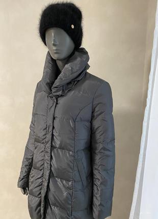 Пуховик натуральный зимняя куртка пальто пухан2 фото