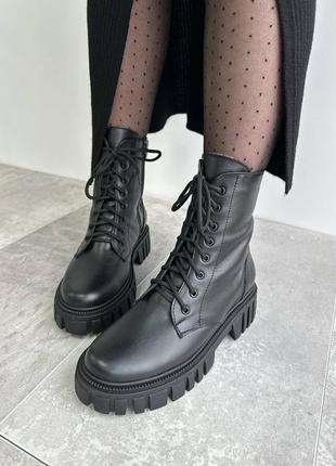 Стильні шкіряні черевики 😍
