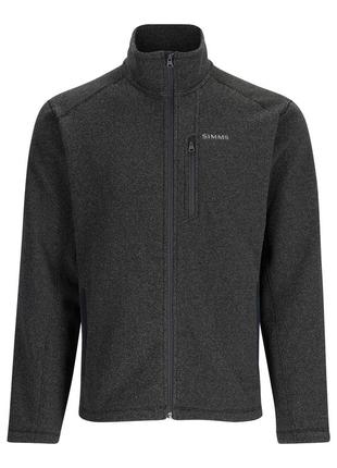 Чоловіча флісова кофта simms rivershed full zip
