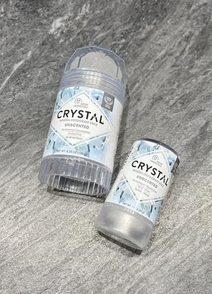 Crystal минеральный дезодорант-стик без запаха1 фото