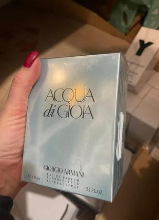 Giorgio armani acqua di gioia парфюм 100 мл