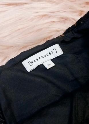 Твидовая мини юбка на запах warehouse9 фото