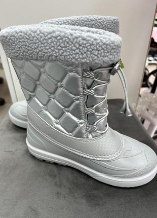 Сапоги детские дутики demar 32-33р 34-35р