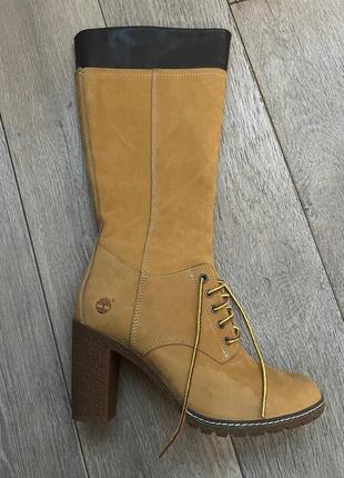 Чоботи високі timberland