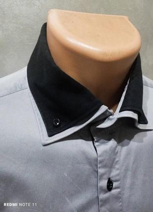 Елегантна бавовняна сорочка преміального італійського бренду giovanni lidano3 фото