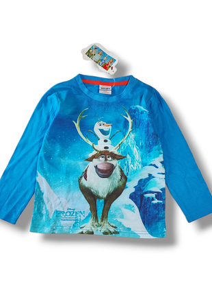 Дитяча трикотажна кофта олаф олень футболка з рукавами