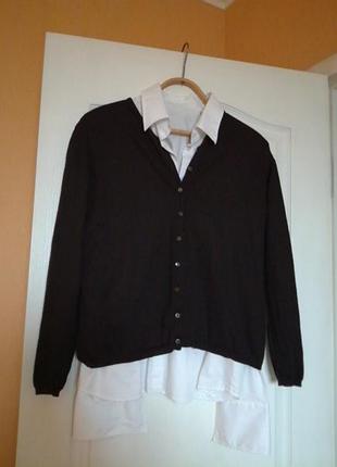 Кардиган женский 100% шерсть от giorgio ciscato italy