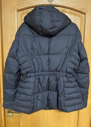 Качественная куртка пуховик с капюшоном по талии кулиска 50-52 р esprit3 фото