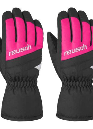 Reusch kids alpine ski gloves bennet r-tex xt, black/pink
. детская универсальная водонепроницаемая перчатка