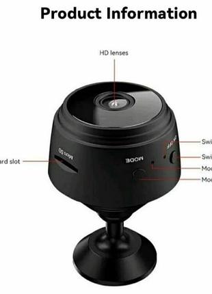 Міні камера ір відеоспостереження безпровідна4 фото