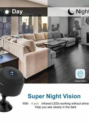 Міні камера ір відеоспостереження безпровідна8 фото