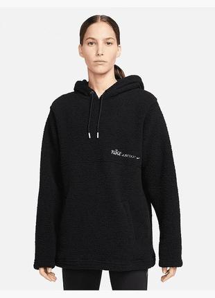 Худі шерпа фліс nike therma-fit women training sweatshirt black
dq6236-010