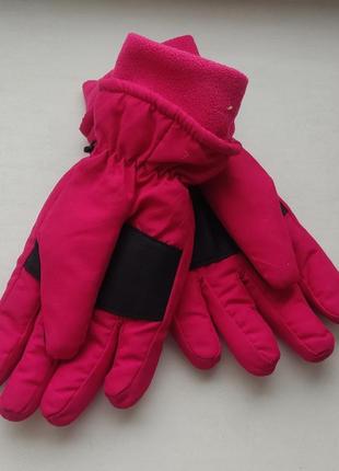 Зимние перчатки девочке2 фото