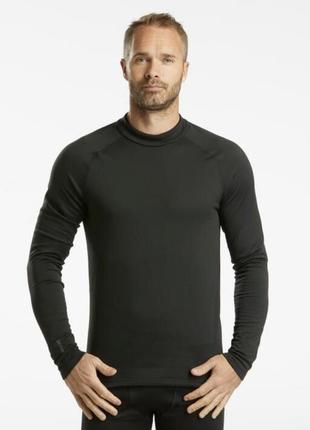 Мужской термо лонгслив базовый слой wedze bl 500 термобелье верх